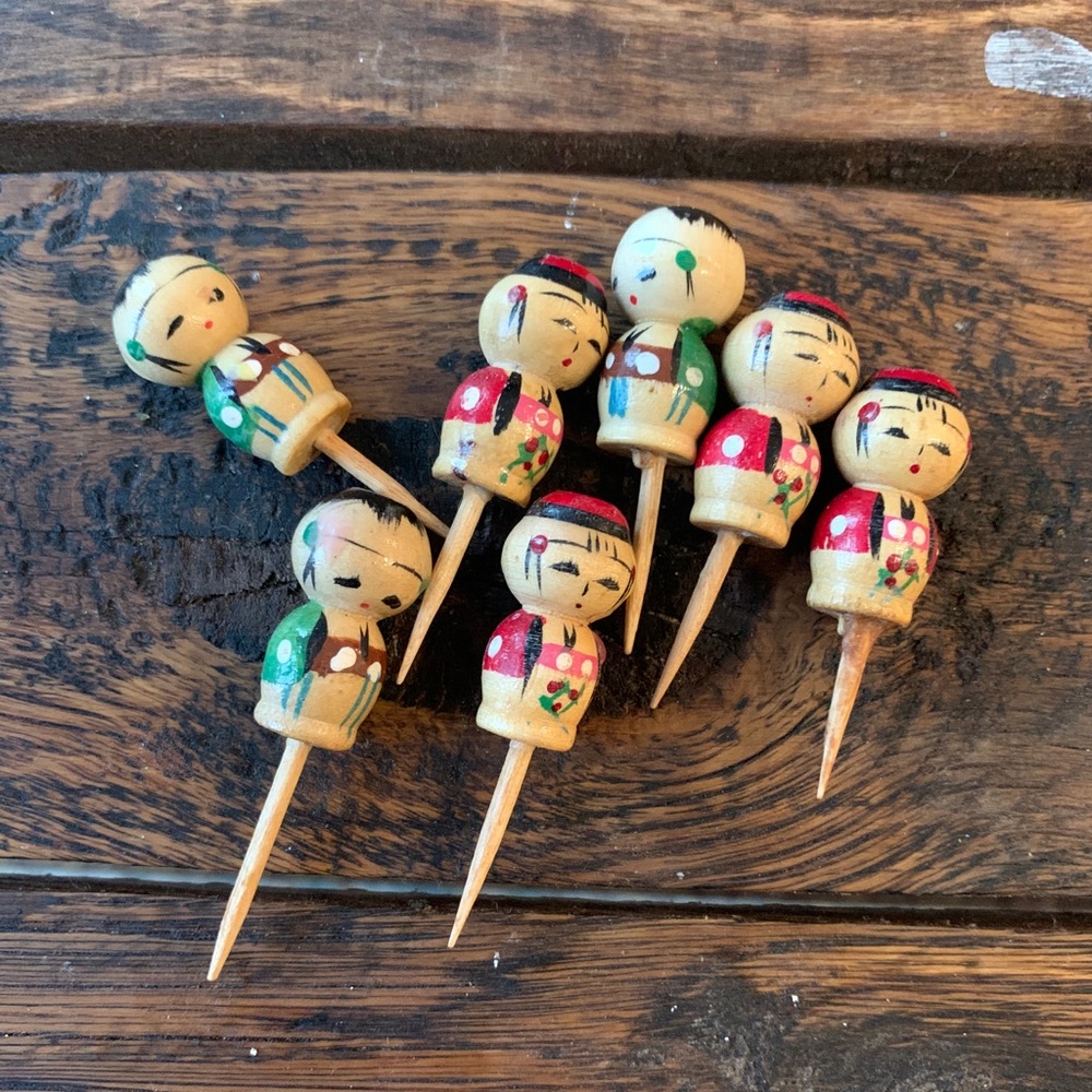 💕VINTAGE💕 Vintage Birthday Cake Candle Holders